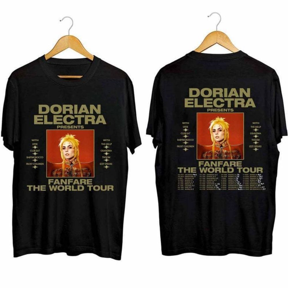 Dorian Electra Tour 2024 2 sided Tshirt Dorian Electra 2 Sided shirt